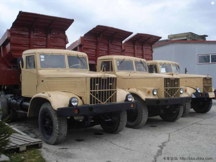 80年代前苏联进口卡车常见车型概览之克拉斯
