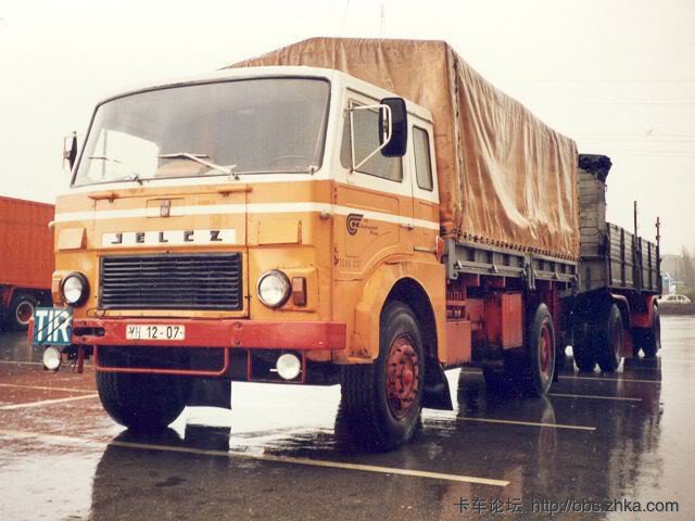上世纪7,80年代国内进口过的波兰耶尔奇卡车(